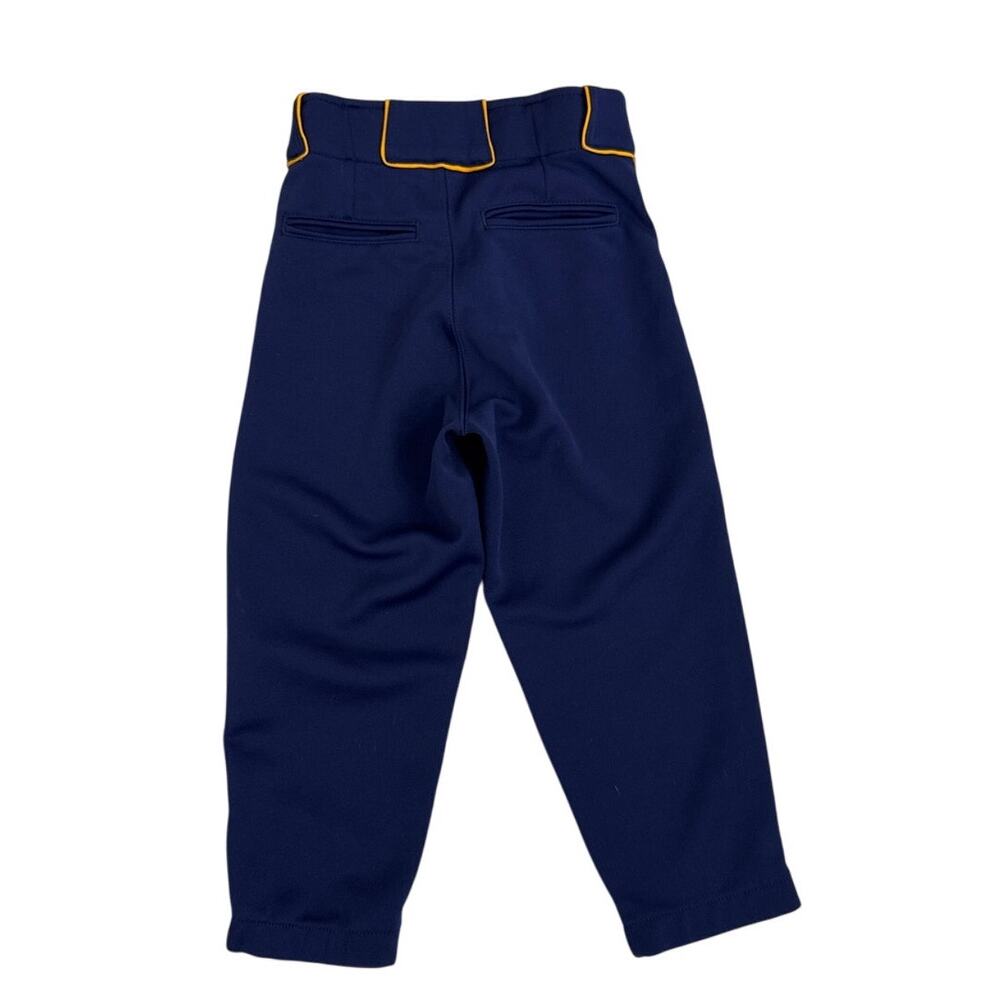 Boombah Hypertech Pipe Plus Baseball Pants Navy Yellow Size Youth 24 (Medium) - Picture 2 of 3